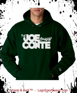 Joe Conte Show - Green Hoodie Design Zoom